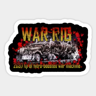 War Rig - Battle Damaged Sticker